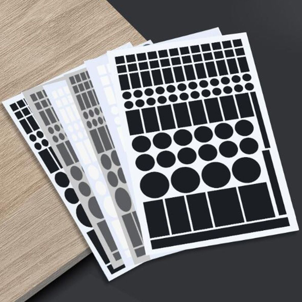 New Led Covers Block Light Dimming Stickers Easy to Use Great Adhesion Strength Led Light Blocking Stickers Shading Avoid Glare Black Color Led Filters Dimming Sheets. 