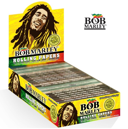 Bob Marley Rolling Papers King Size (1 Boxes - 50 Units per Box) - MJ-115. 