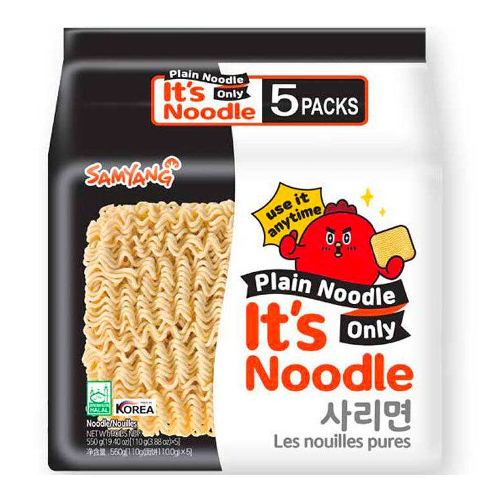 Samyang Sarimyun Plain Noodles - 5 in 1 Pack. 