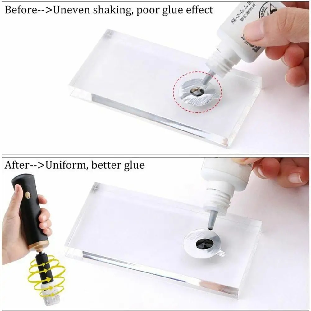 Eyelash Glue Shaker Electric Wake-up Device For Nail Polish Tattoo Ink Pigment Liquid Shaking Machine Eyelash Glue Makeup Q1E3. 