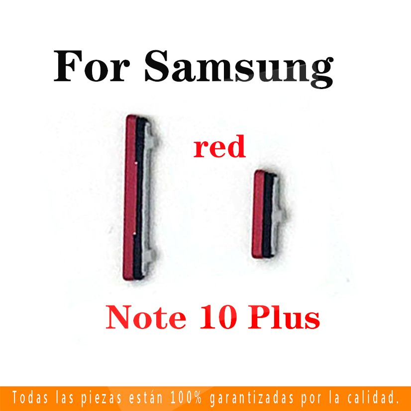 Power button For Samsung Galaxy Note 10 Plus 10+ N970 N975 Power and Side Button Keys button on off volume up and down button on the side Replacement Part. 