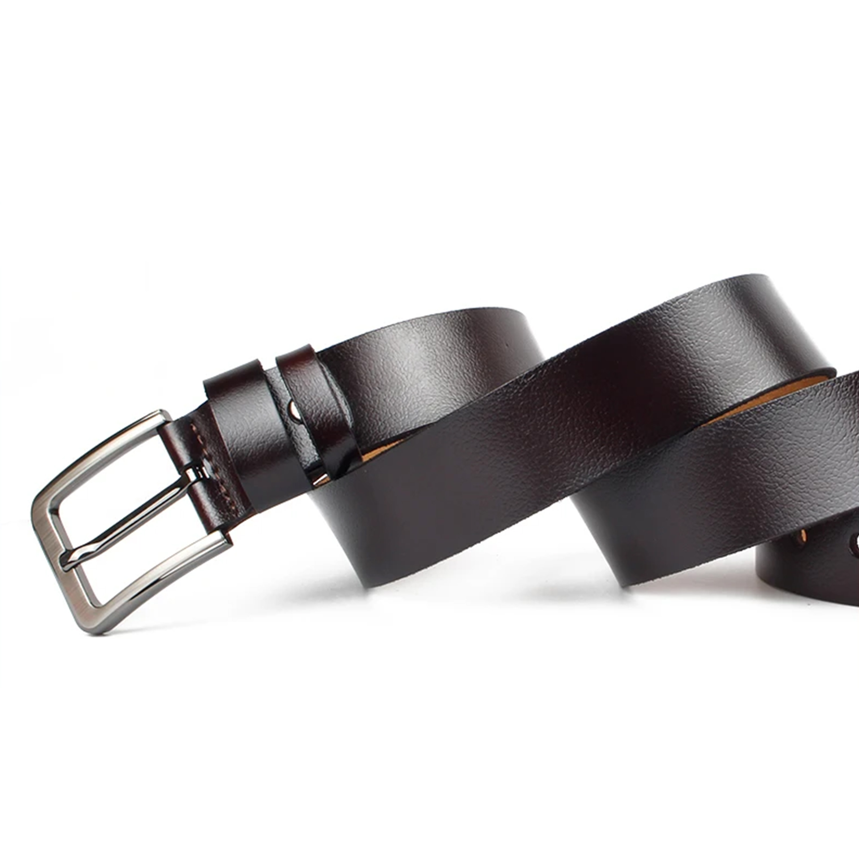 Leather belt for men top quality male casual pin bakle belt - Contains enduring appeal and value - Creative and unique design elements. 