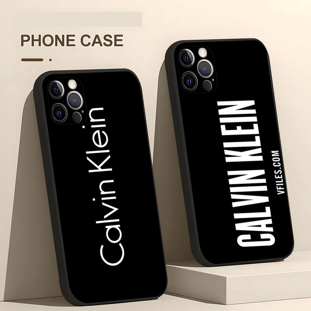 Funda Calvin-Klein Logo Phone Case For iPhone 15 14 12 13 11 Pro Max Mini X XR XS Max 7 8 Plus Cover. 