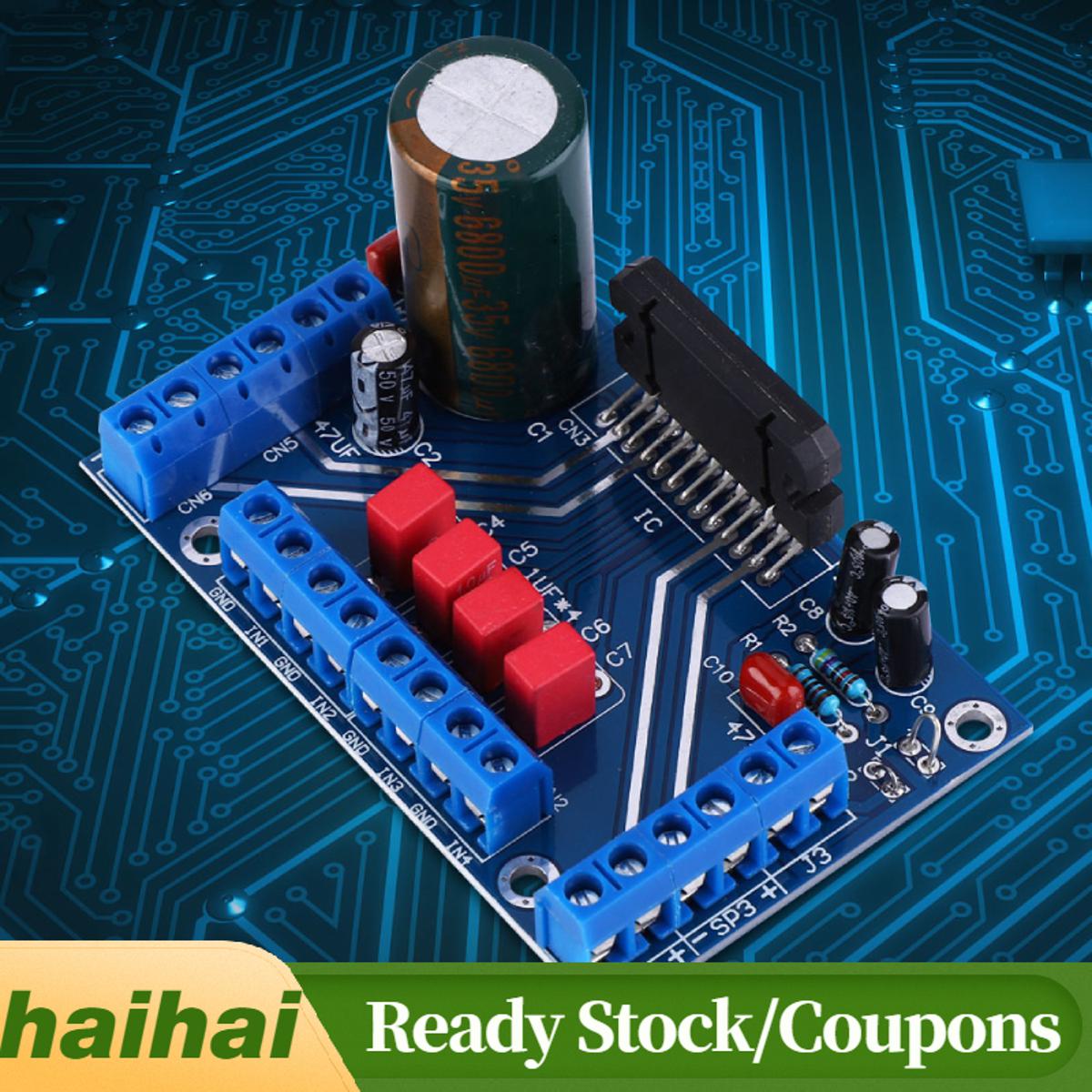 TDA7388 4 Channels Audio Power Amplifier Board 4x41W BTL Car Amp RH
