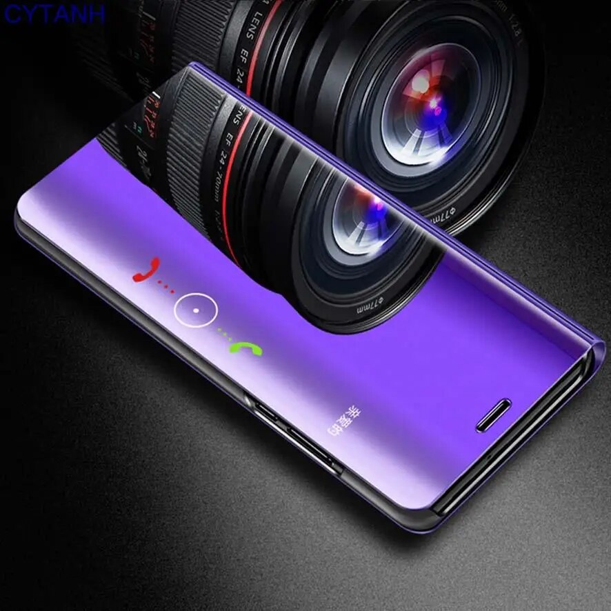 Smart Mirror Flip Case For Samsung Galaxy A20s A20e A20 Case Cover Sumsung Sansung A 20 E S 20e 20s 20a S20a Stand Coque Fundas. 