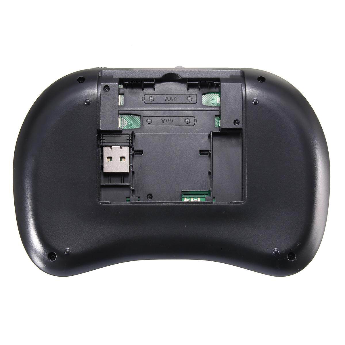 iPazzPort 2.4GHz Mini Wireless QWERTY Keyboard & Mouse For HTPC X-BOX TV Player Black - Black. 