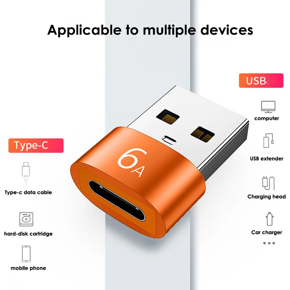 USB Type-C Adapter OTG Adapter USB USB-C Male To USB 2.0 USB 3.0 To Type C Converter For Macbook Connector Data Cable USB C. 
