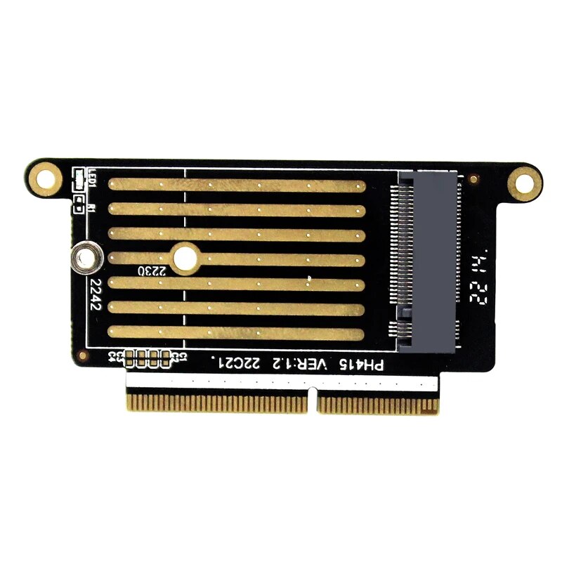 A1708 SSD Adapter Card Reader M Key NVMe M2 SSD Adapter Card NGFF M.2 SSD Riser for Apple Macbook Pro Retina 13 A1708 2016 2017. 