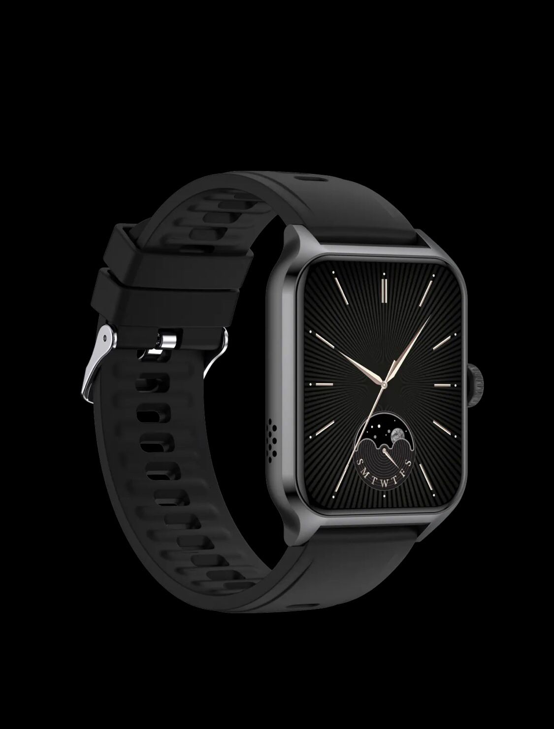 T97 Bluetooth Calling Smartwatch – Black Color. 