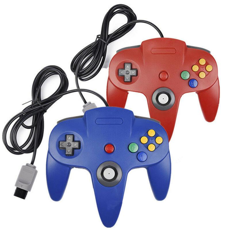 N64 Gamepad Classic Game Controller Joystick Gamepad Long Wired For Classic Nintendo 64 Console Games For Nintendo Gamepad. 