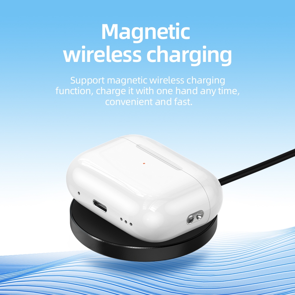 Hoco EW51 True Wireless Earphones ANC Noise Reduction Bluetooth Headset Built-In Microphone Touch Control Earbuds. 
