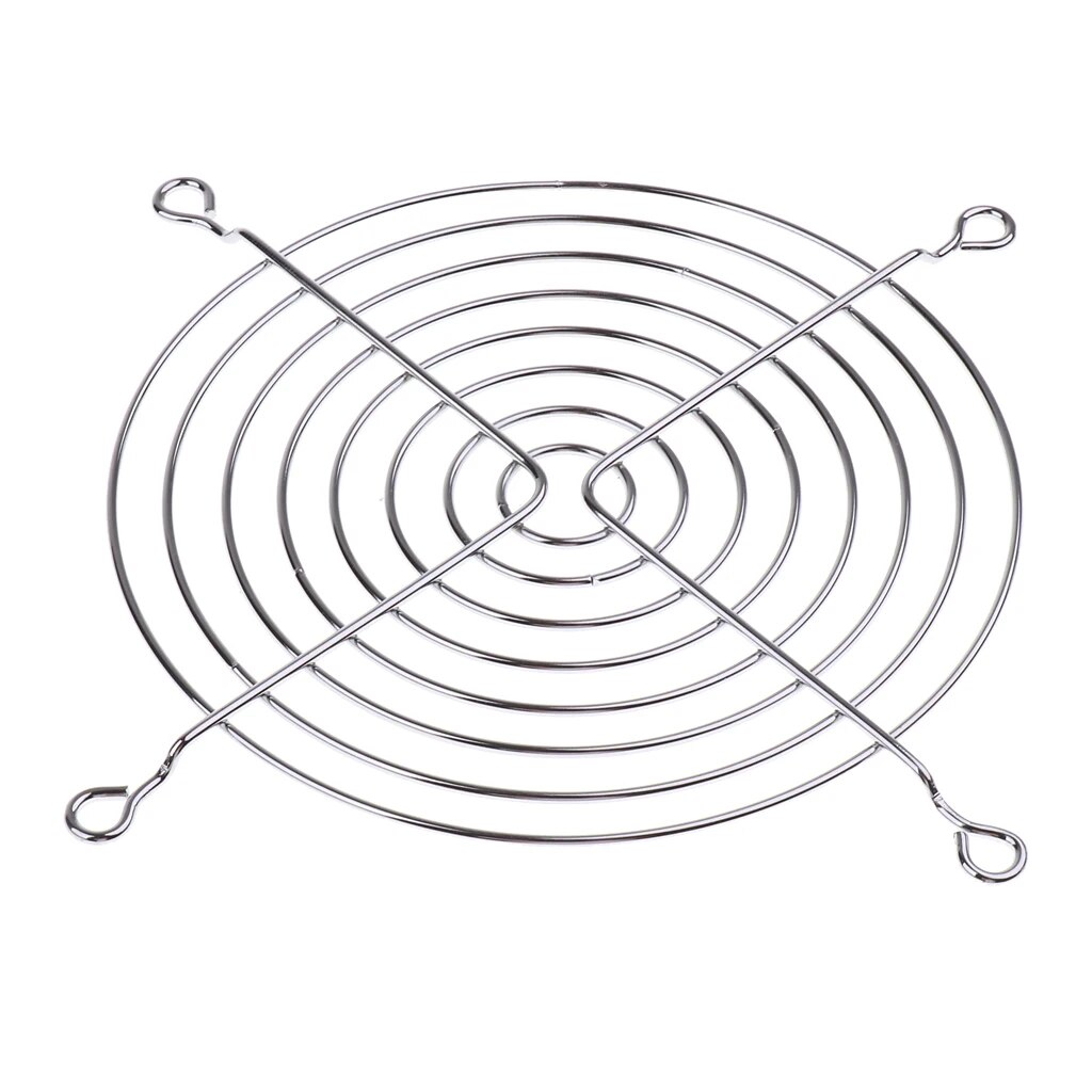 20Pcs Iron Net Fan Cover CPU Fan Grill Computer Cooling Fans 12cm Protector. 