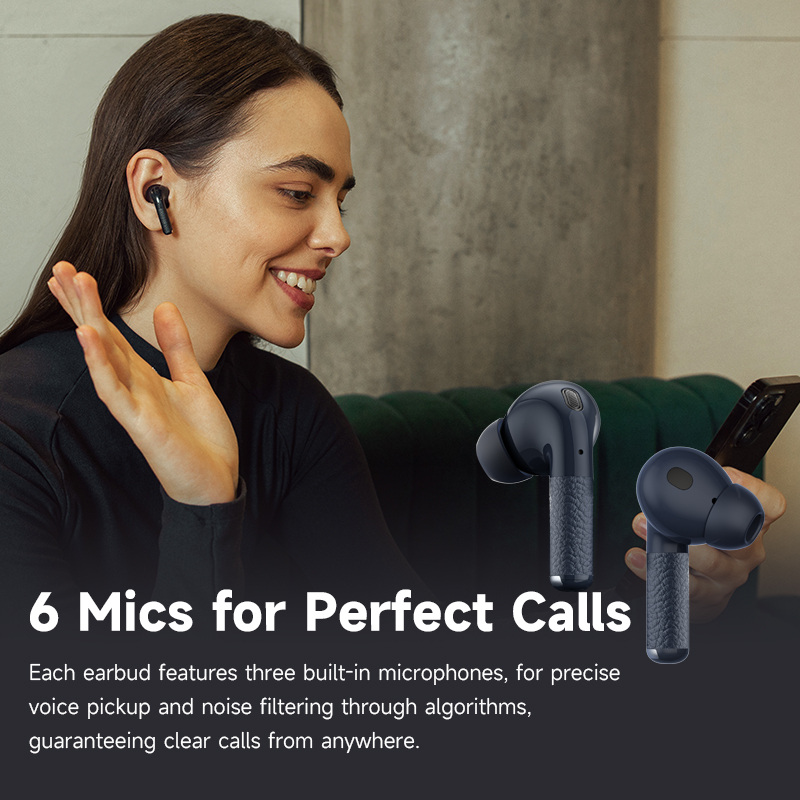 Edifier W260NC ANC Noise Cancelling TWS Earphones Bluetooth 5.3 Hi-Res Wireless Headphones with LDAC, 32Hrs, Muliple Connection. 