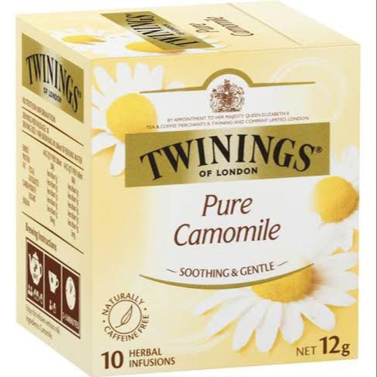 Twinings pure camomile Tea Bags 10pk 15g tea