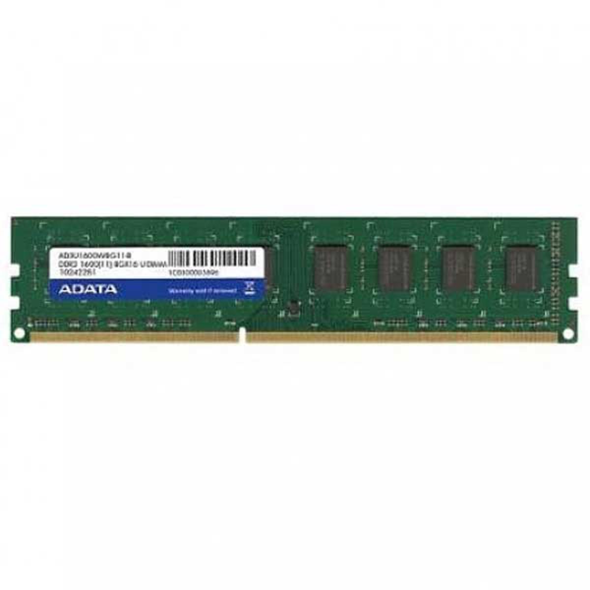 ADATA 8GB DDR3 1600MHz Desktop RAM