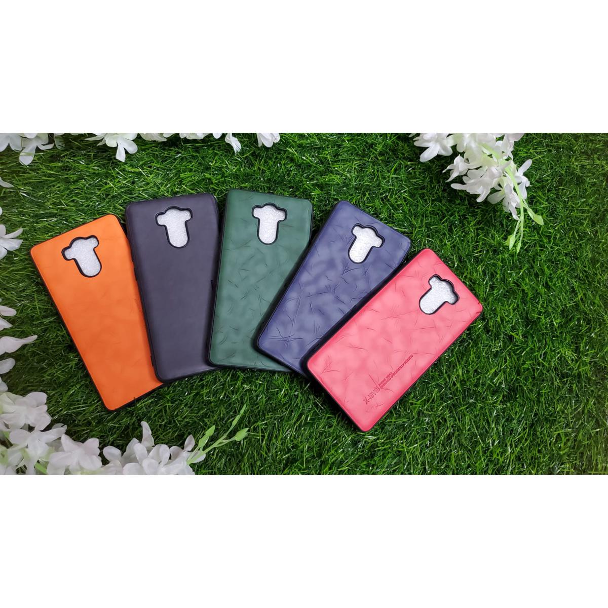 For Xiaomi Redmi 4 Prime Leather Textured Back Cover