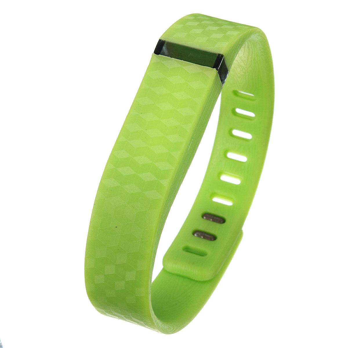 3D Replacement Wrist Band w/Clasp For Fitbit Flex Bracelet Large L (No Tracker) Green