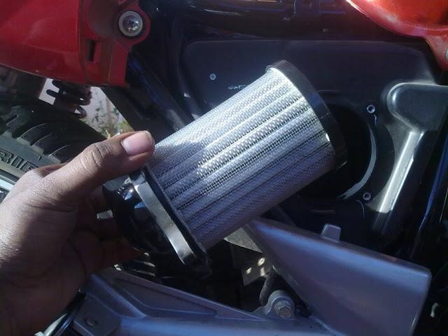 tvs apache rtr 160 air filter price