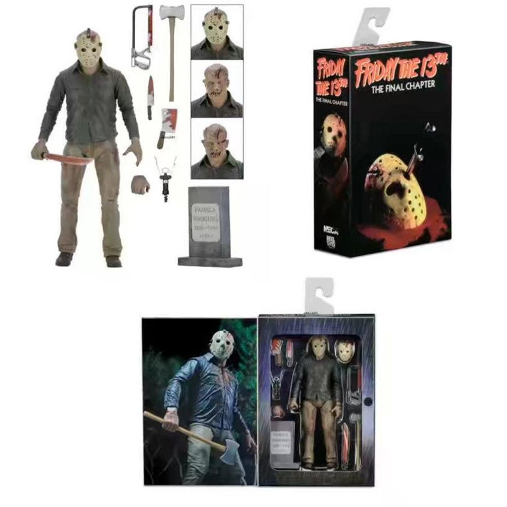 NECA Friday the 13th Part 4 (IV) Final Chapter JASON Voorhees 7" Ultimate Figure. 