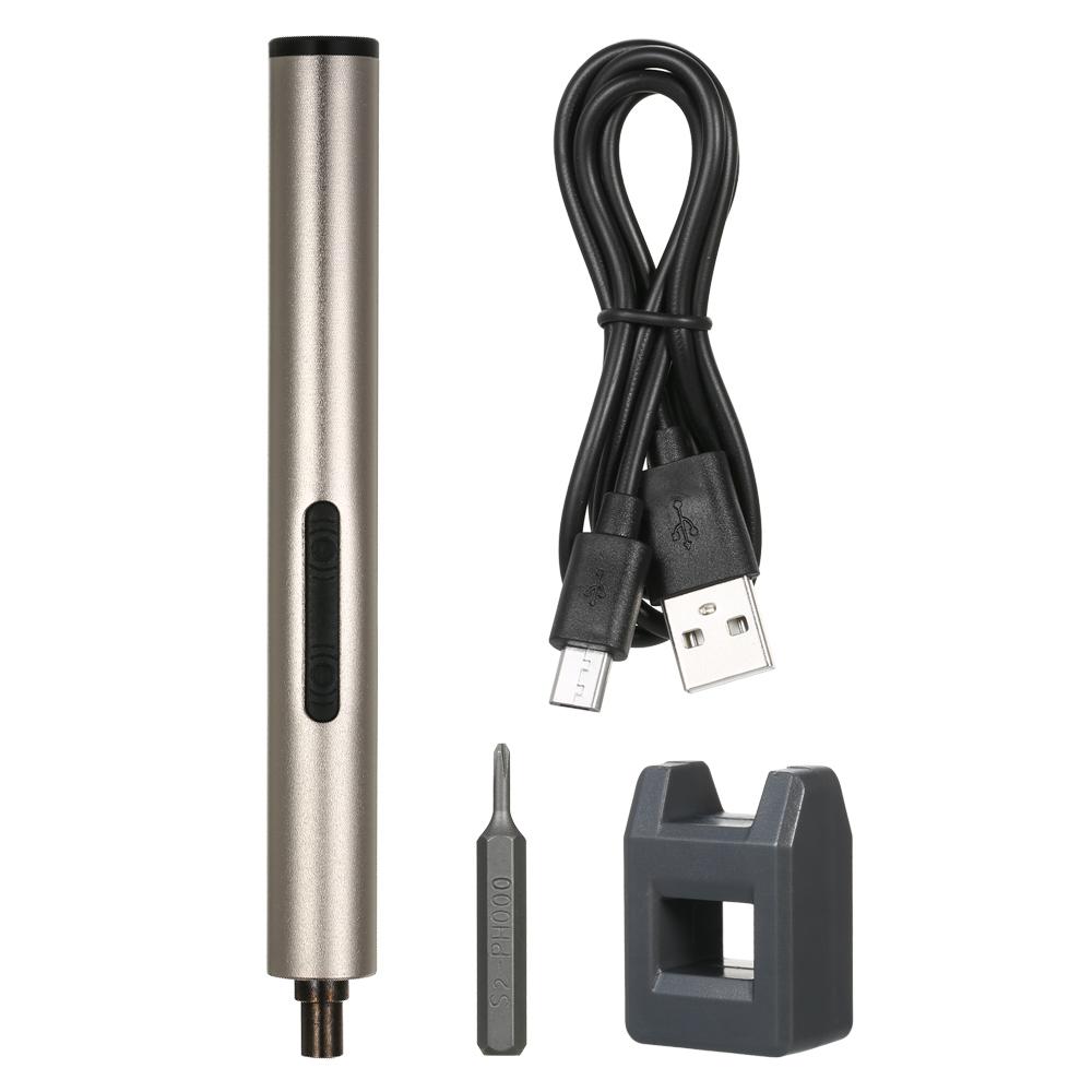 KOGEEK Mini Electric Power Cordless Precision Screwdriver Rechargeable Portable DC3.6V Lightweight Dual Power Electrical Screw Driver for Computer Mobile Phone Camera Repairing. 