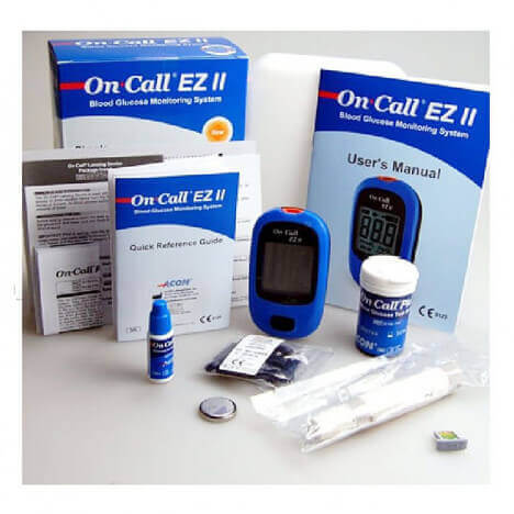 On Call EZ II-Blood Glucose Monitoring System. 