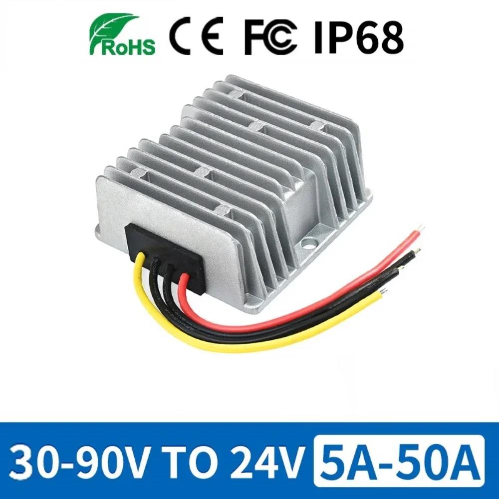 36V 48V 54V 60V 72V to 24V 20A 30A 25A 40A 50A 5A 10A 15A DC DC Step Down Voltage Buck Converter Regulator 72 Volt to 24 Volt Superman