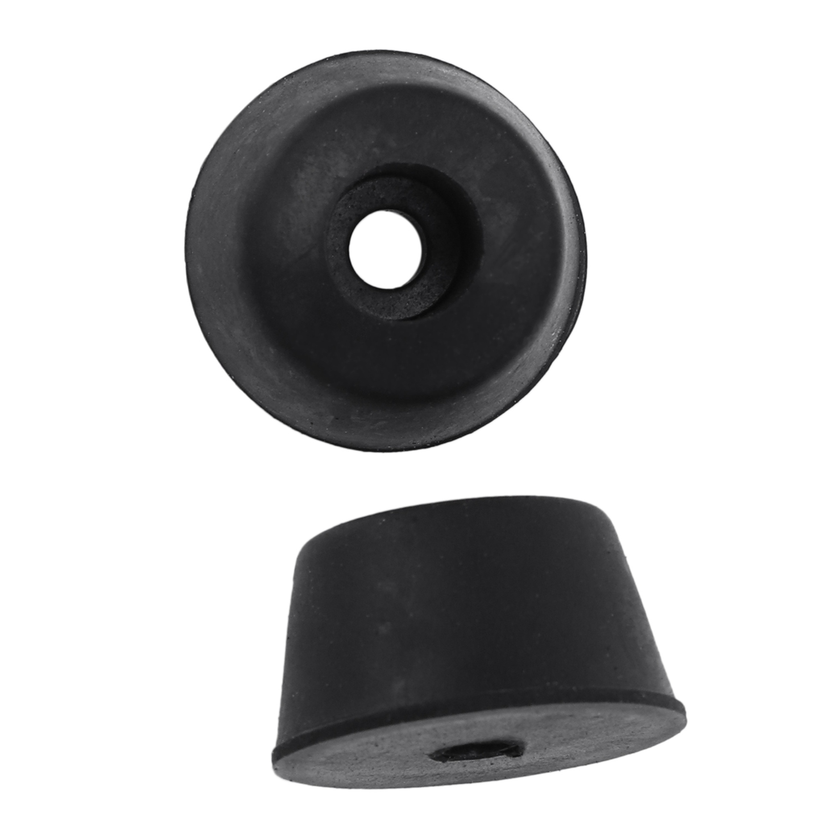 30 Pcs 21 x 12 mm Conical Recessed Foot Feet Rubber Buffer Material: Rubber. 