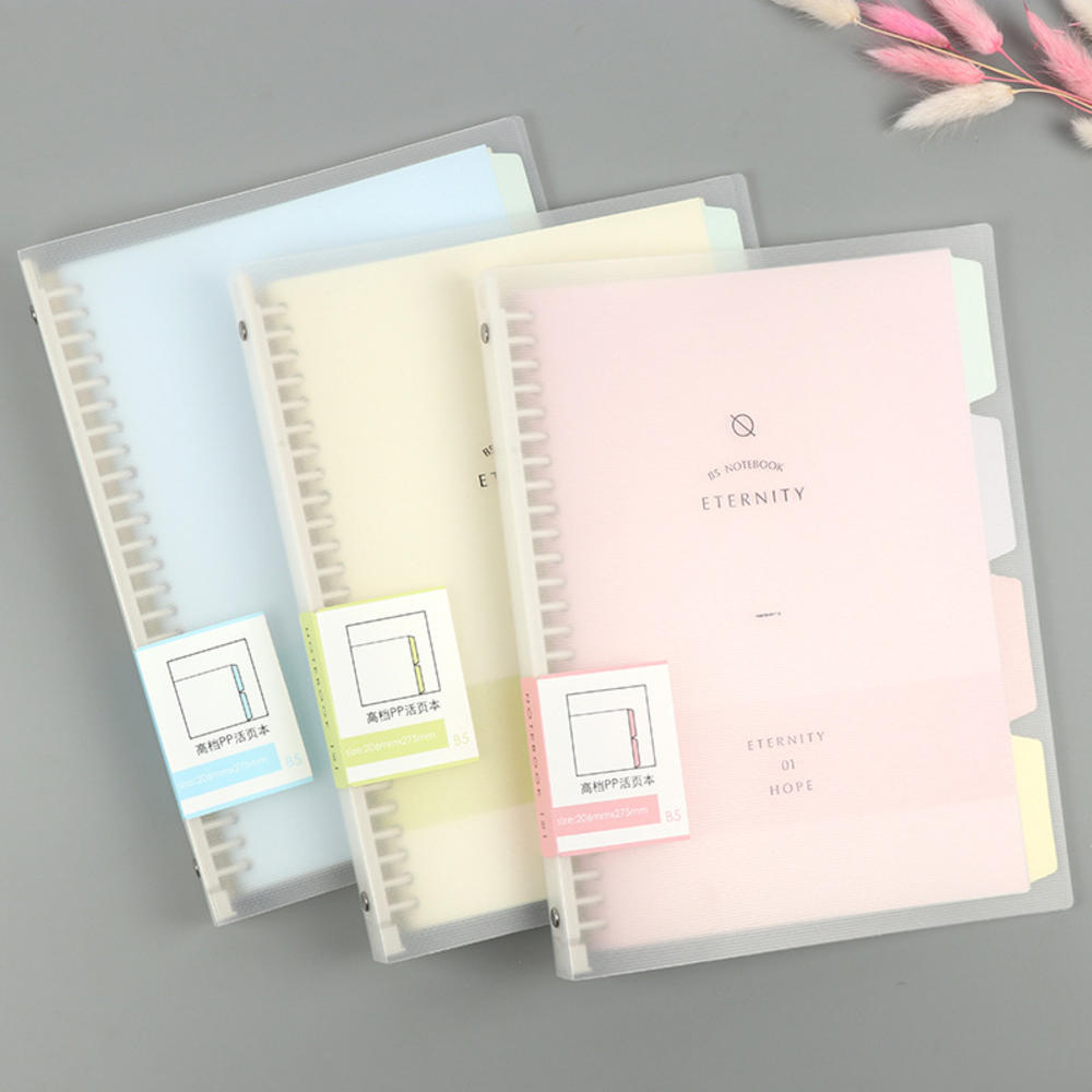 High Quality Binder Notebook Loose Leaf Spiral Notebook Paper Diary Removable Thickened Coil Notebook - Sustainable Option. 