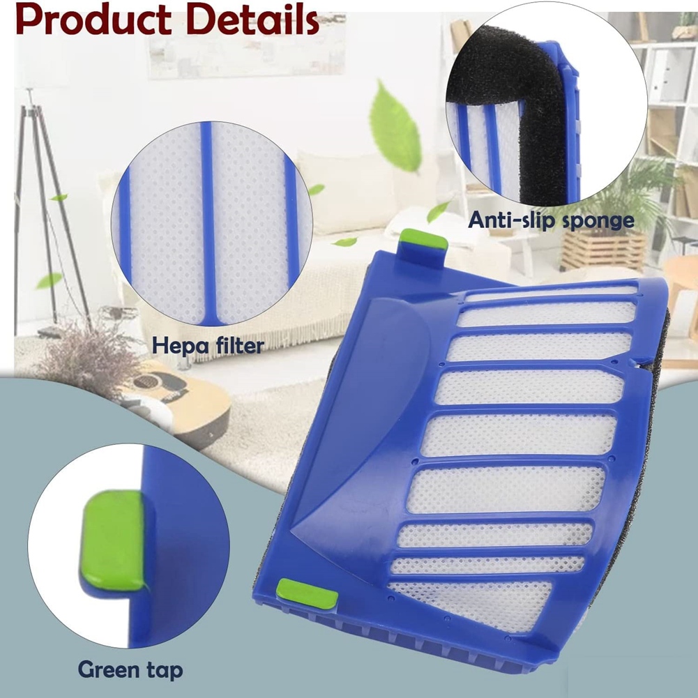 10PCS Vac Filters Kit for IRobot Roomba 500 & 600 Series. 