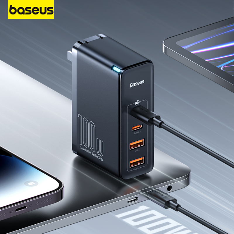 Baseus 100W GaN2 Pro CCGAN100cn USB Type C PD Fast Charger. 