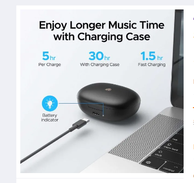 SoundPEATS Mac 2 True Wireless Earbuds- Trendy Tech. 