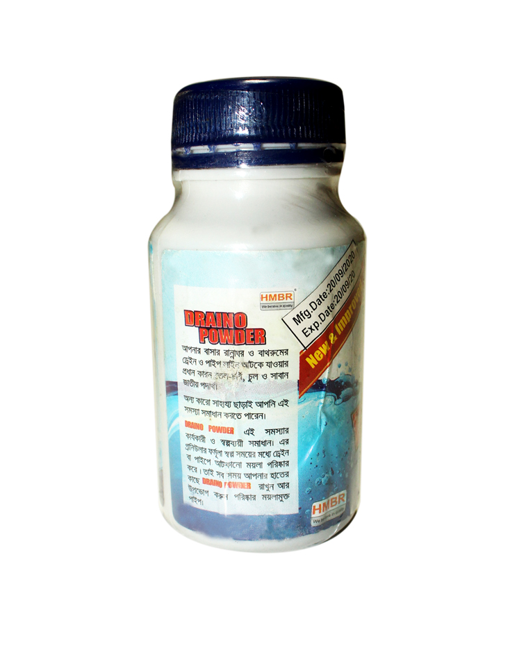 Pipe cleaner draino powder -100 ml and Trend - Upscaled Quality - Simple to Use. 
