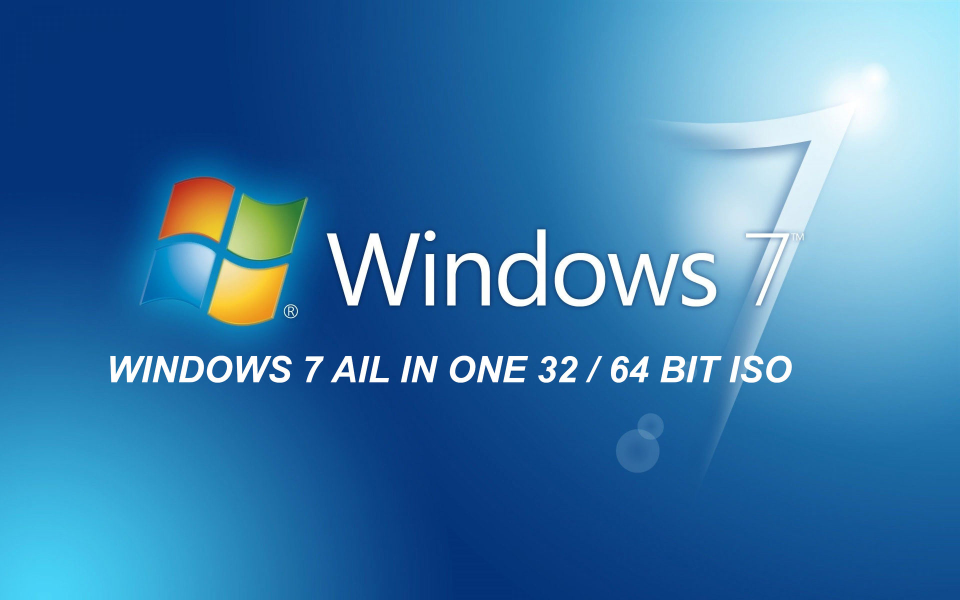 Windows 7 All In One Setup Disc (32-64 bits). 