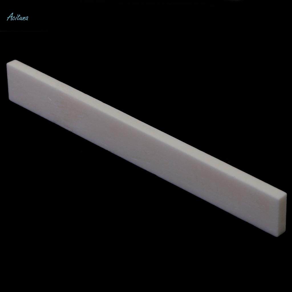 30X 6 String Acoustic Guitar Bone Bridge Saddle for Guitar Parts. 