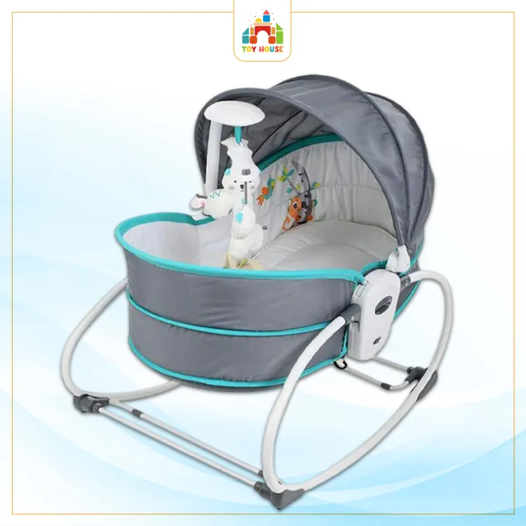 Bassinet with vibration outlet and music