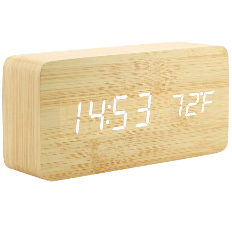 Wooden Digital Alarm Clock Wood Fashion Multi Function Led With Usb Supply Control At Best S In Desh Daraz Com Bd - Elegant Multi Functional Alarm Clock Wooden Digital Alarm Clock Wood Fashion Multi Function Led With Usb Supply Control At Best S In Desh Daraz Com Bd - Elegant Multi Functional Alarm Clock
