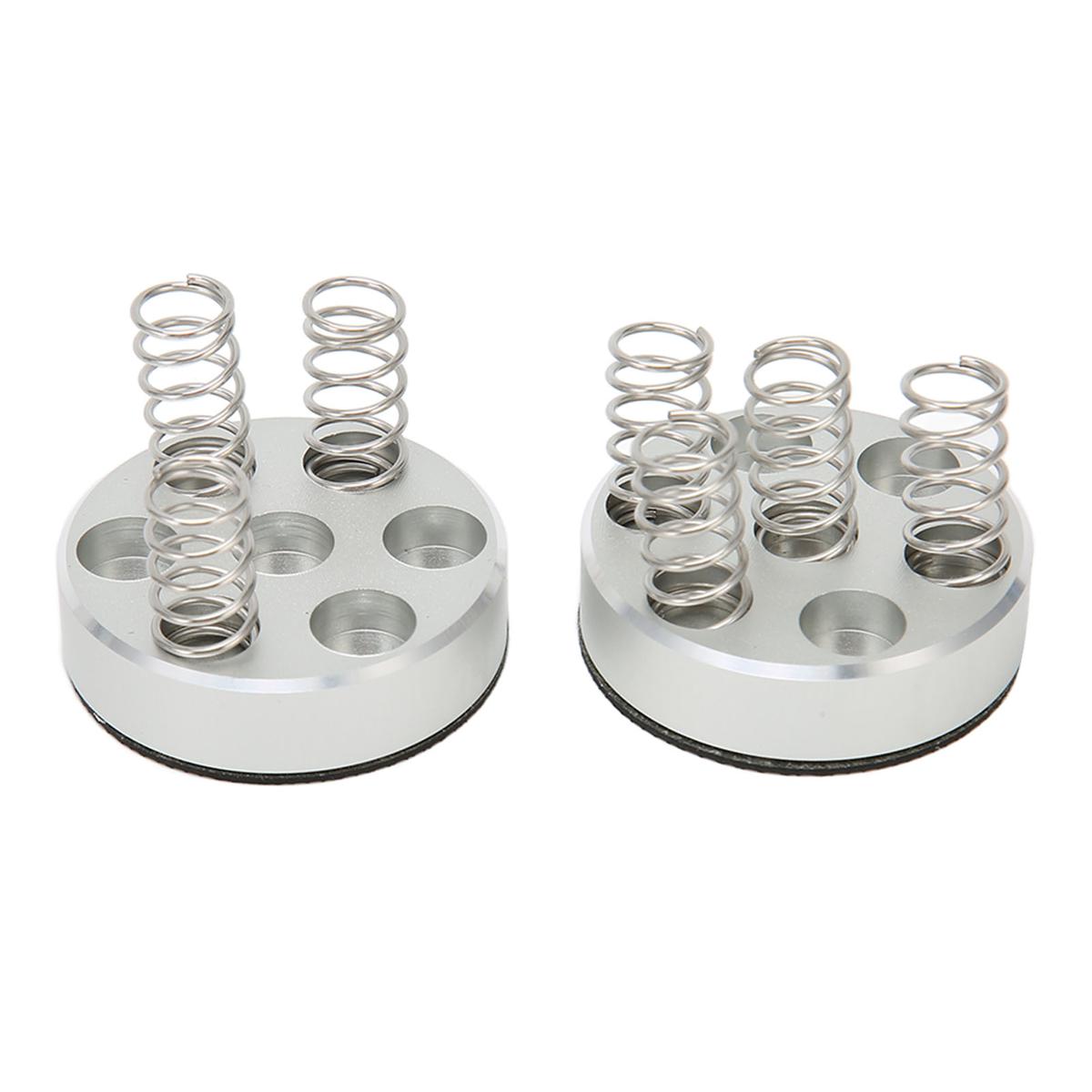 Isolation Stand Feet, Shock Absorption Reduce Resonance Generation Aluminum Alloy Spring Speaker Spikes Isolation Stand Easy To Install  for Amplifier