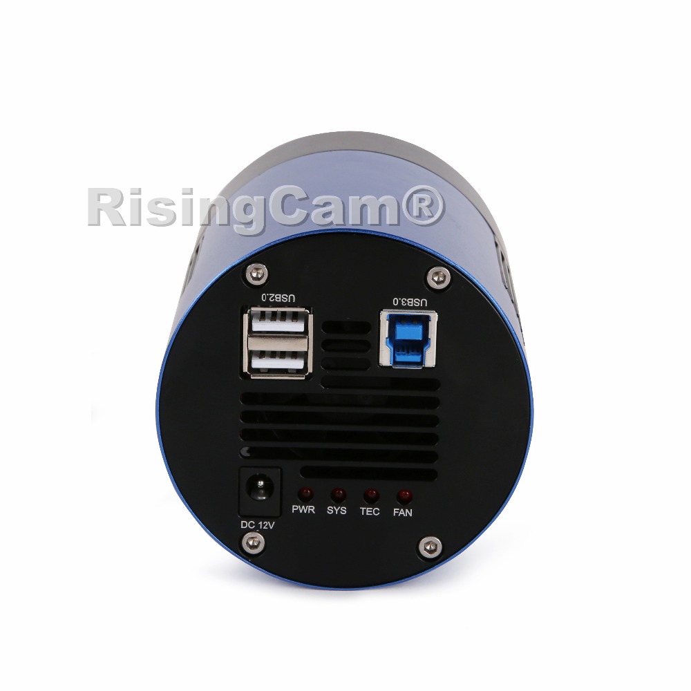 USB3.0 1.7mp SONY imx432 1.1 sensor global shutter TE cooling Cool Microscope Camera with Ultra high sensitivity. 