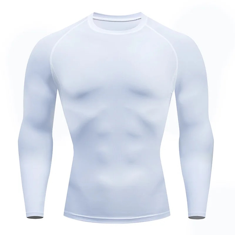 Men Workout Long Sleeve T- shirt Spring Autumn Gym Running Sport Men's T-shirts Fitness Sportswear Outdoor Tops For Men Clothes. 