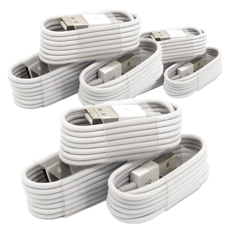 【happy one】8 USB data Cable for apple iphone 8 6 6s Plus 10 pcs / lot For iphone 11 12 Pro max XS XR X Mobile phone Charger. 