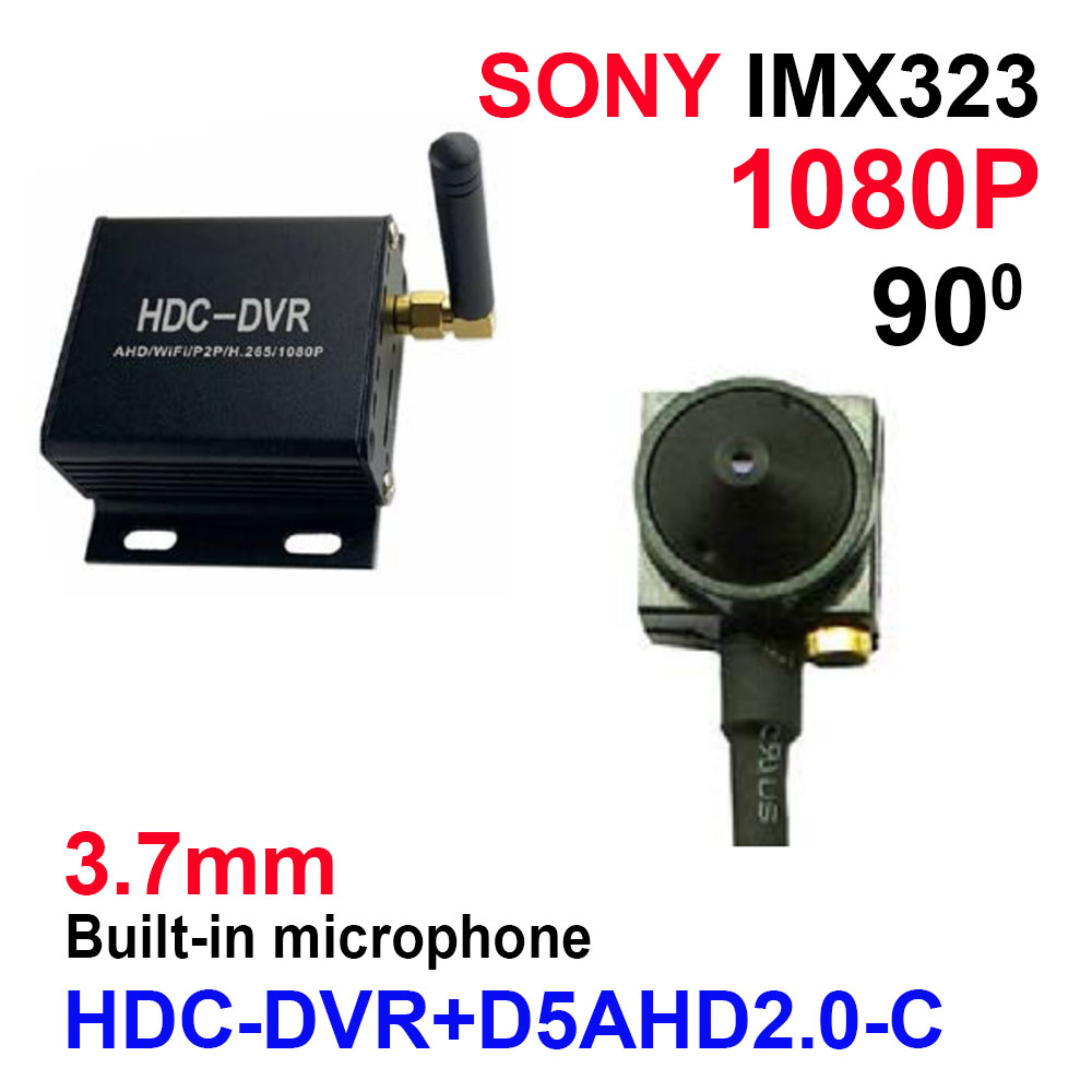 New 1080P Mini Wifi DC 12V DVR Camera Kits Video surveillance recorder Onvif AHD DVR P2P Video Audio DVR Recorder / TF Card Slot. 