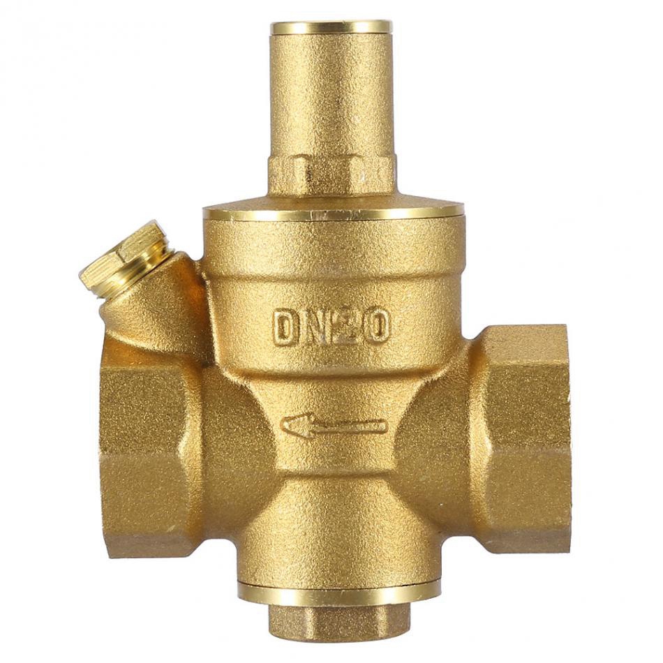 Dn20 3/4 Inch Adjustable Water Pressure Reducing Regulator Valve 1.6Mpa Water Pressure Reducing Valve. 