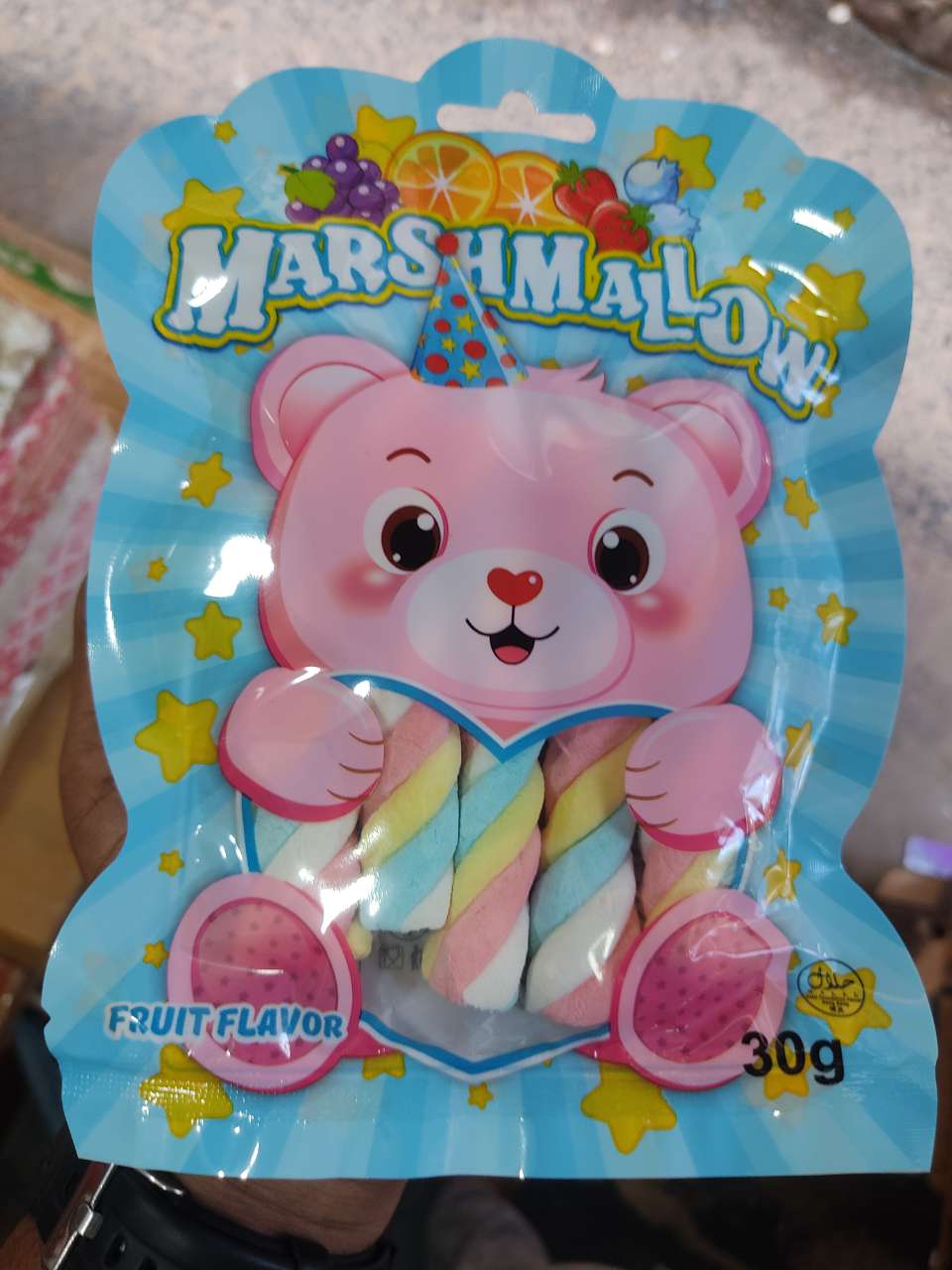 marshmallow soft candy 30gm (China). 