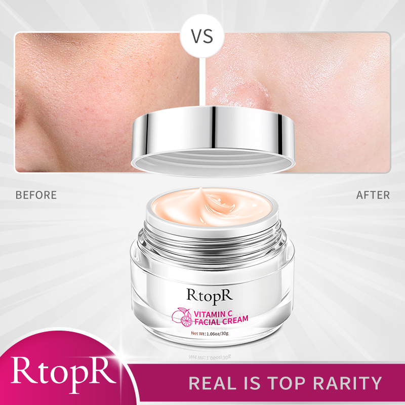 RtopR Vitamin C Cream - Brighten skin - For All Skin Types - 30g. 