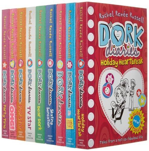 Dork Diaries Series Rachel Renee Russells Collection 10 Books Pack Set Paperback. 