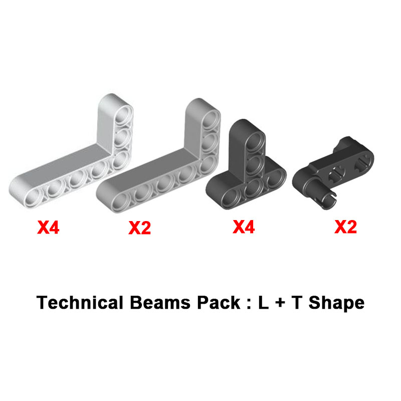 Technical Bricks Beams Wheels Tyres Axles Pinks Bush Parts NXT Cable Connectors fit for Robot EV3 45544 Core Set AIDS 9898 Toys Luhuai CVC. 