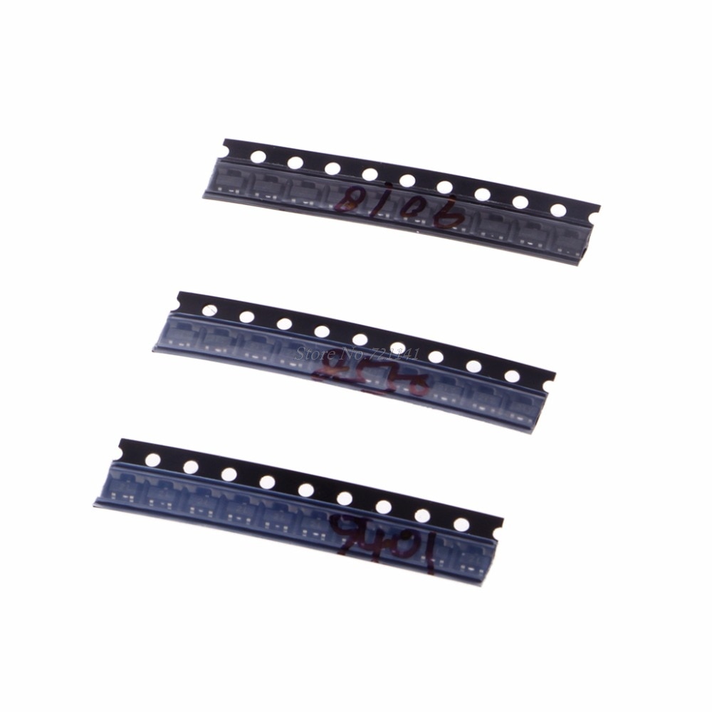【happy one】180 18 Values SMD Transistor Assorted Kit SOT-23 S9013 S9015 S9018 SMD Triode Transistors Dropship. 