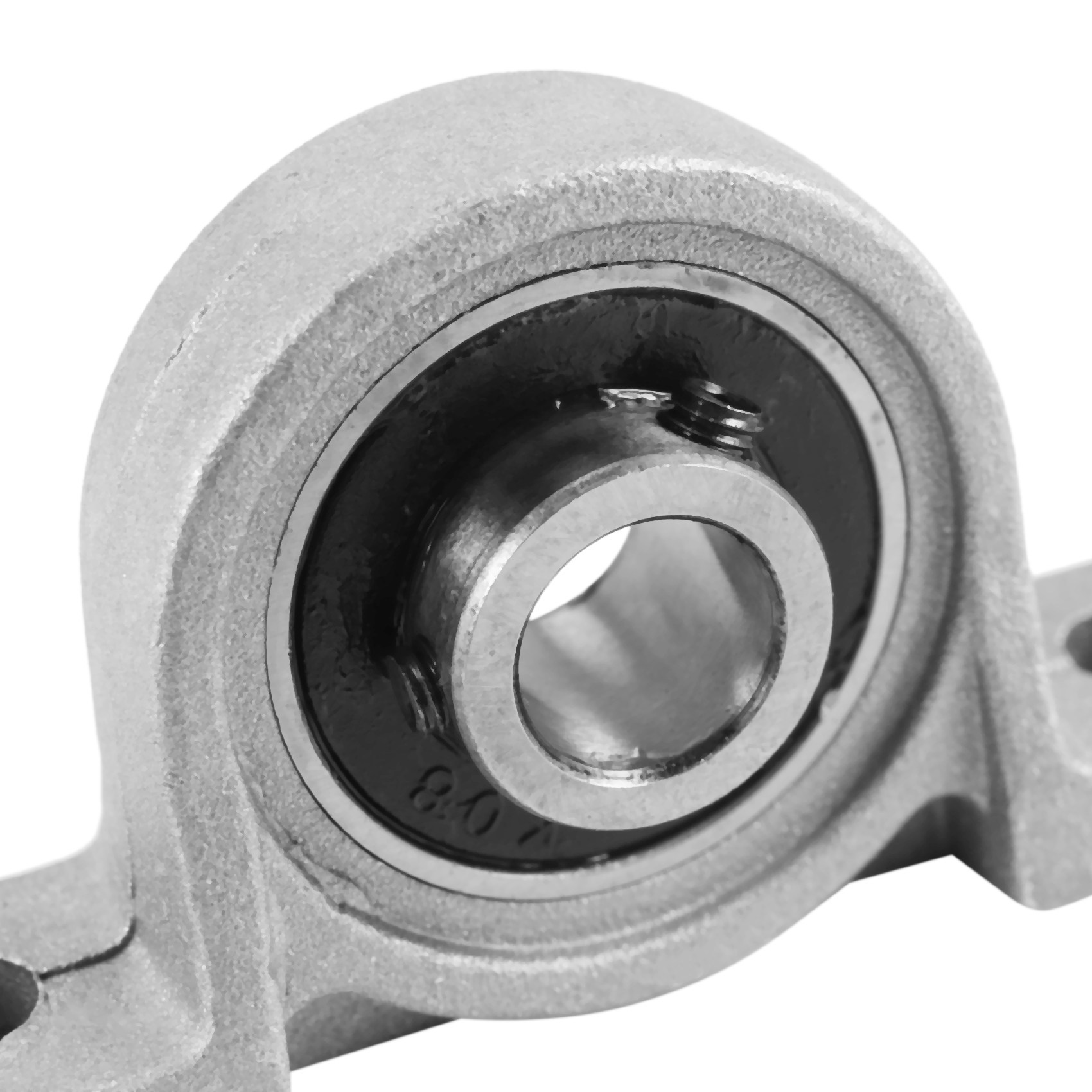 16Pcs KP08 Pillow Block Mounted Ball Bearing (Diameter 8mm Bore) Zinc Alloy Pillow Block Bearing. 