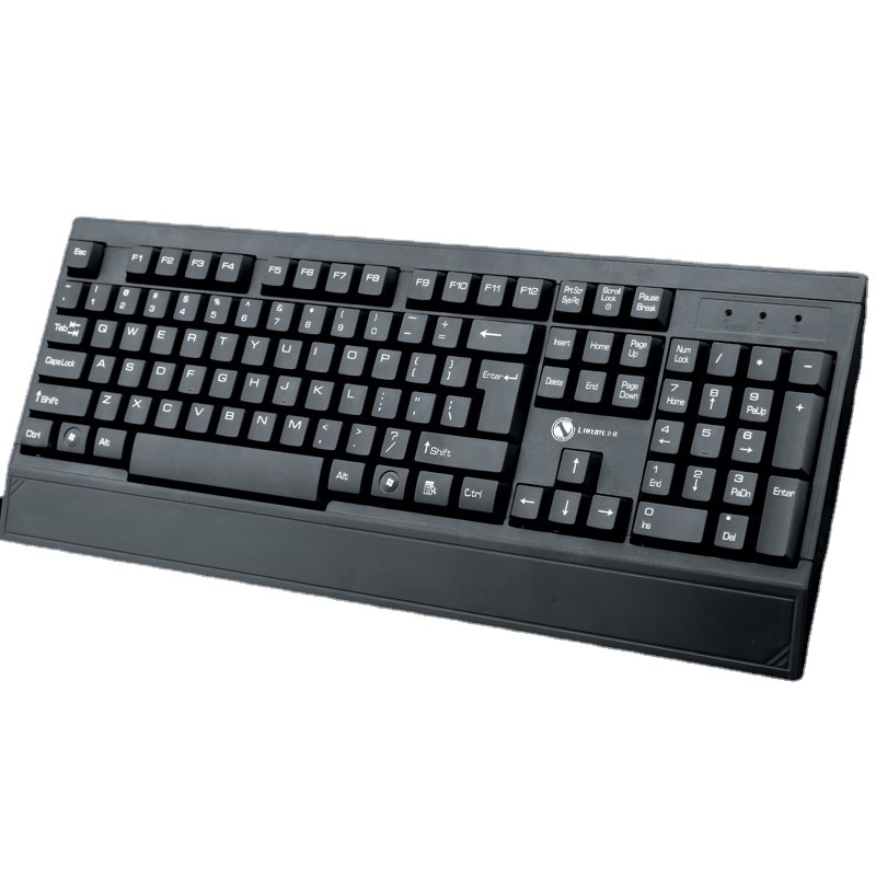 Limei Sanctuary 806 Keyboard, USB Wired Keyboard, Business Office Desktop Computer, Broadband Hand Rest, Gaming Keyboard