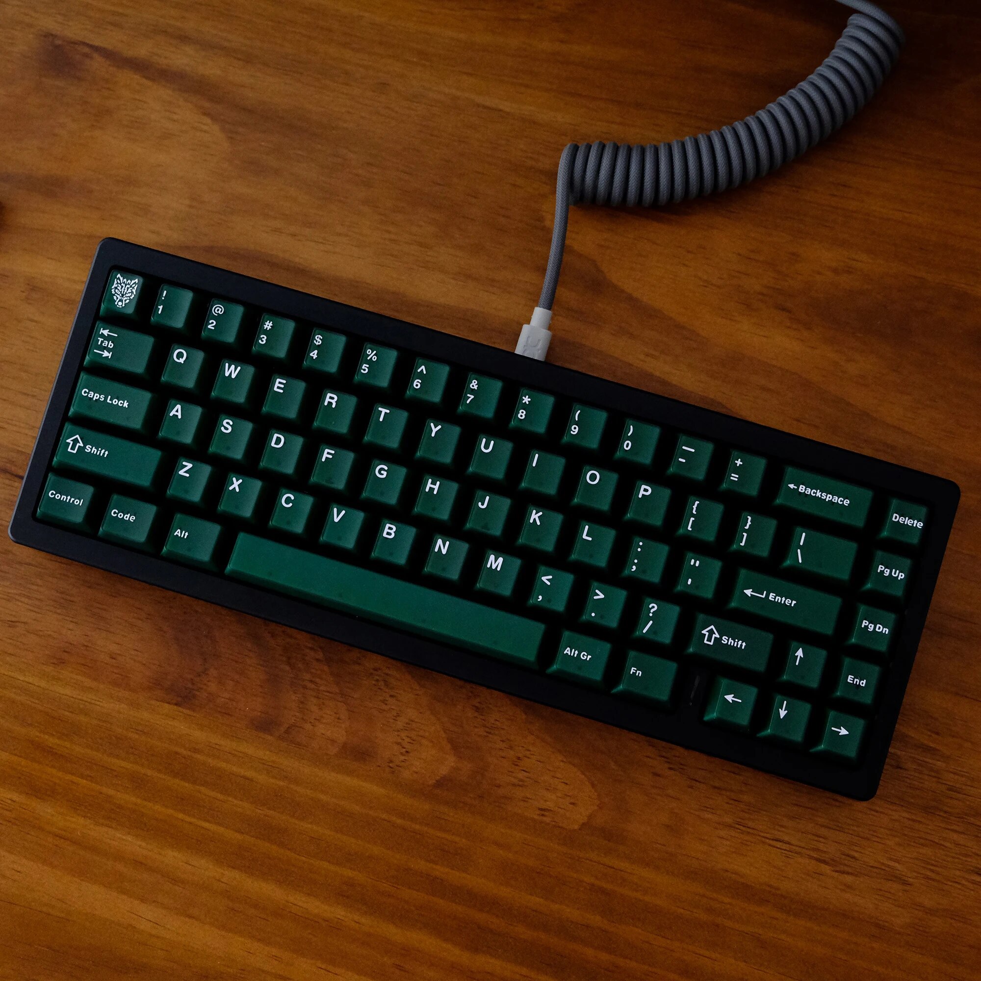 114 Keys Emerald Green Semi Transparent Keycaps Double Shot ABS Keycaps Cherry Profile for Gateron MX Switches Gamer Keyboard. 